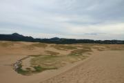 鳥取砂丘、南を望む